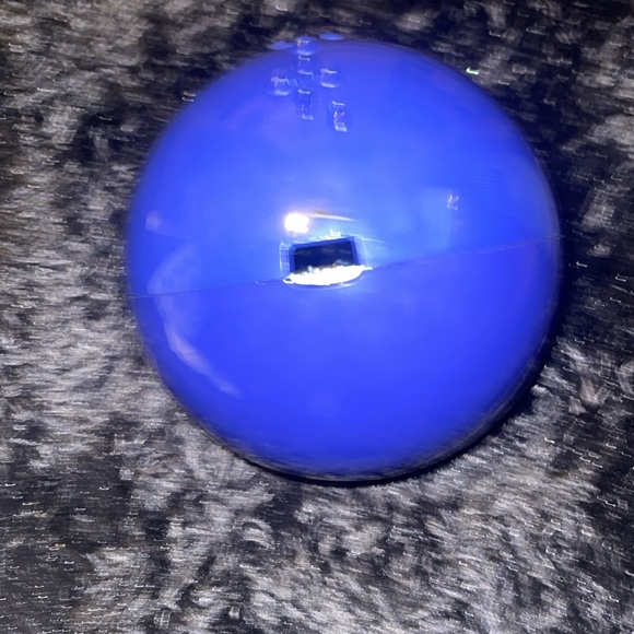Bowling ball with locking wrist strap for wii - Picture 7 of 9
